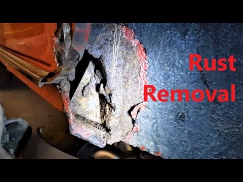 Rover Mini Cooper rust repairs - sill end and A-panel