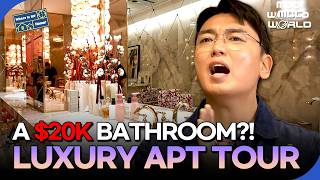 [HOME TOUR] Inside a Luxury Apartment With a $20K Bathroom?!✨#HomeTour #LuxuryHomes