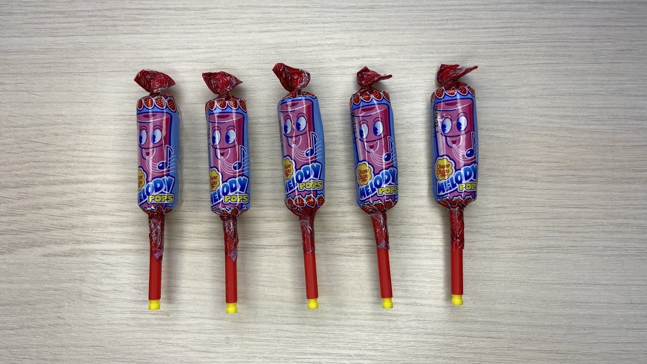 Chupa Chups Melody Pops Unboxing | Relaxing sounds | ASMR Candy Opening