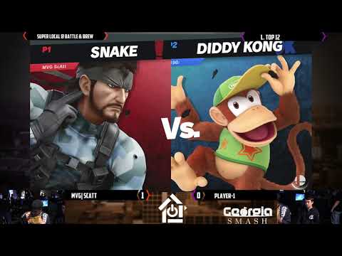 Super Local 2019 - MVG| ScAtt(Snake) VS Player-1(Diddy) - L. Top 12