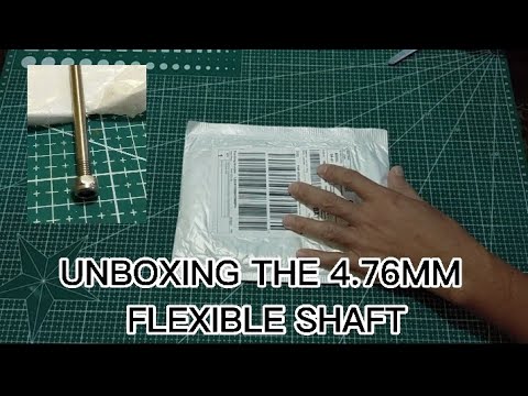 UNBOXING FLEXIBLE SHAFT FOR RC BOAT, 4.76MM BY TILKEA, THRU LAZADA PHILIPPINES