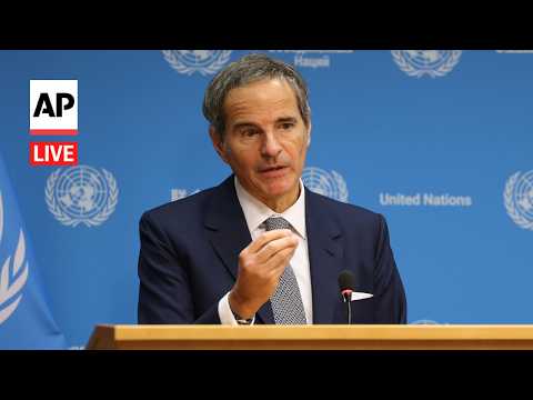 LIVE: IAEA chief Rafael Grossi holds news conference