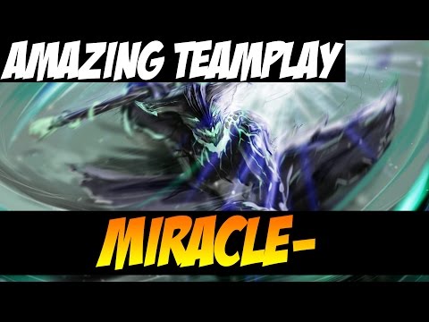 MIRACLE- AMAZING TEAMPLAY WITH FRIENDS - Outworld Devourer - Dota 2