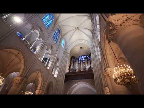 Notre Dame de Paris,  Grand orgue. Sortie improvisée du 28 décembre 2025 par Thierry Escaich. 