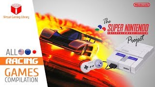 All SNES/Super Nintendo Racing Games Compilation - Every Game (US/EU/JP)
