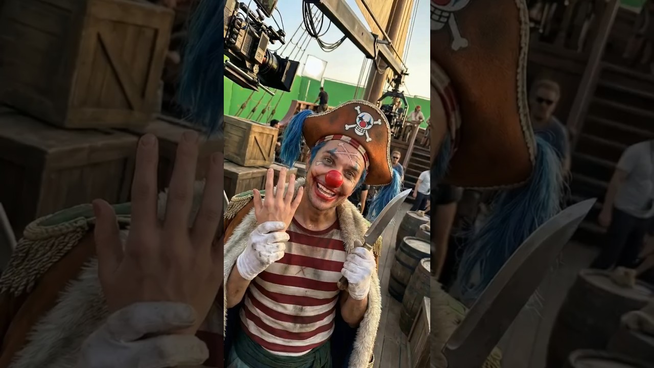 ワンピース 新旧四皇 撮影現場の舞台裏📽️