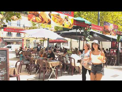 Beziers, France - A walk in Beziers 4K HDR _ UHD - Feria de Beziers 2024