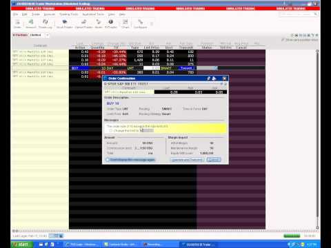 Interactive brokers options trade