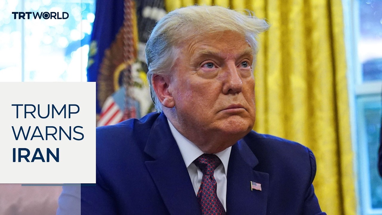 Video | Trump says US in talks with Iran but warns of more strikes