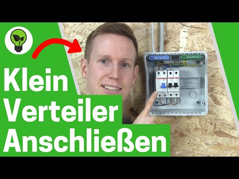 Connecting small distribution boards ✅TOP INSTRUCTIONS: How to wire a surface-mounted small distr...