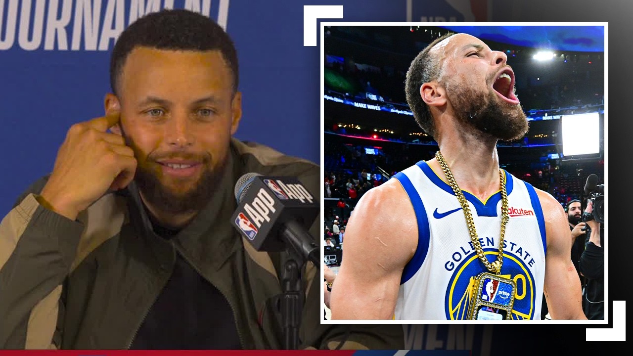 Steph Curry Talks Aggression After Play-In Win vs Clippers | April 15, 2026