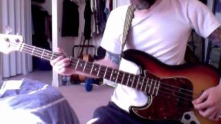 Shadowy Men on a Shadowy Planet - Having An Average Weekend (bass cover)