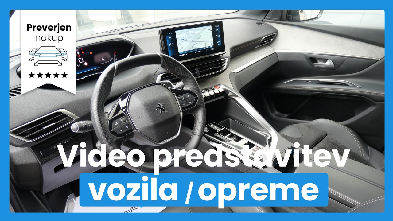 Peugeot 5008 Hybrid 136 Allure - 7 SEDEŽEV - SLOVENSKO VOZILO