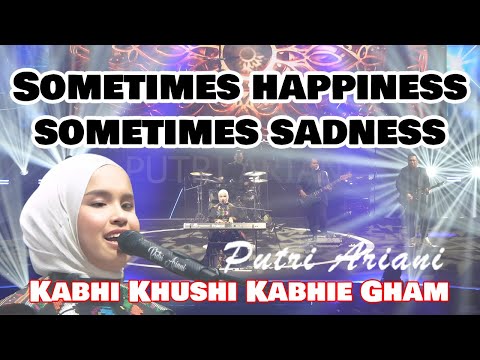 Putri Ariani - Kabhi Khushi Kabhie Gham cover LIVE 2024 (Re-UP version)