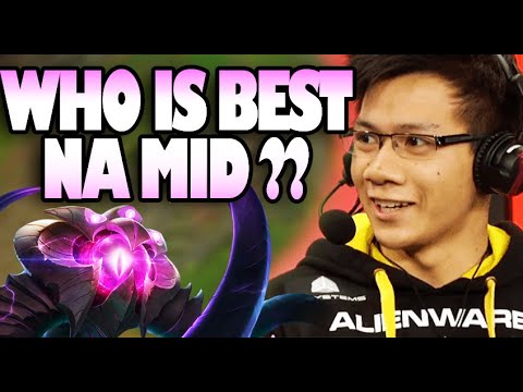 AZZAPP VEL'KOZ TEACHING SHIPHTUR HOW WE MID LANE IN EU /w RTO - League of Legends