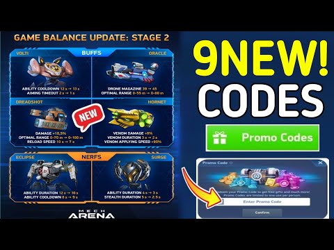⚠️ EXCLUSIVE ⚠️ MECH ARENA CODES 2026 - MECH ARENA PROMO CODES 2026 