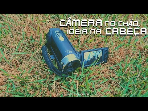 Camera no chão, ideia na cabeça