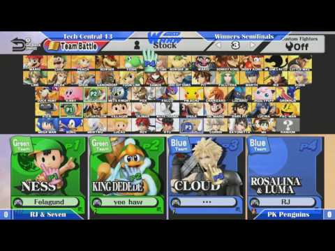 RJ & Seven vs Felagund & Absoltastic - TC13 Doubles - Super Smash Bros for Wii U