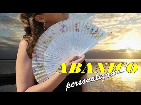 Como personalizar un abanico con la técnica del decoupage