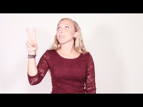Teckenspråk - Tänd ett ljus - MegaVega (Swedish sign language)