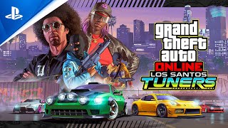 PlayStation Grand Theft Auto Online - Los Santos Tuners Launch Trailer | PS4 anuncio