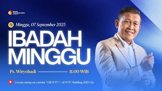 Download lagu Ibadah Minggu ONSITE | Ps. Wiryohadi | 07 September 2025 | Pkl. 11.00 WIB | GBI WTC Serpong mp3