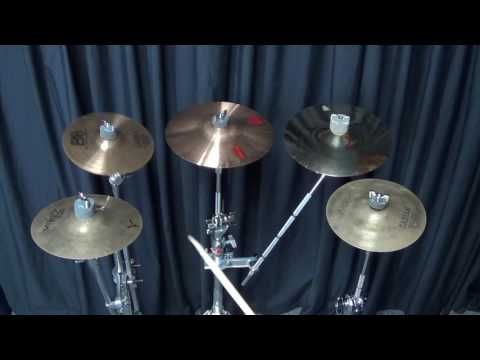 Splash Cymbal Comparison Paiste 2002 / Zildjian A / Sabian AA / B8