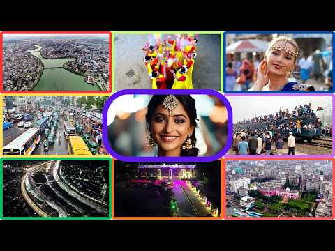 The best aerial views of Dhaka (Bangladesh) in 4K!