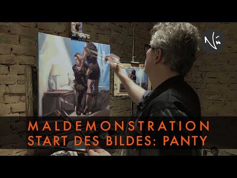 MALDEMONSTRATION - Start des Bildes: Panty