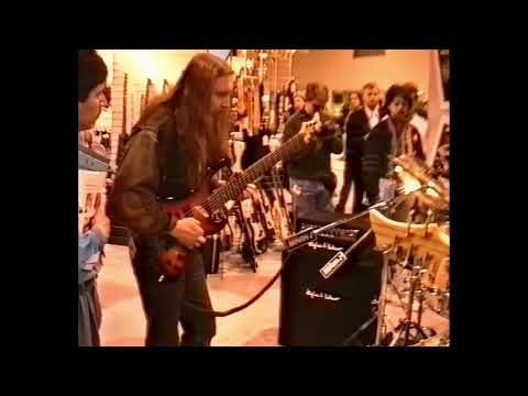 mit Drumlegende James Gadson auf der NAMM show 1992