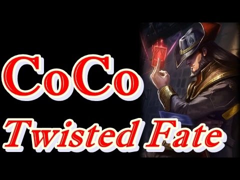 LOL Pro - CJ Entus CoCo Twisted Fate vs Ahri - Korea SoloQ