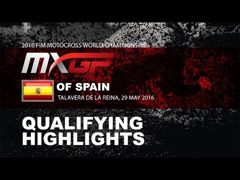 MXGP of Spain Qualifying Race Highlights 2016 - motocross