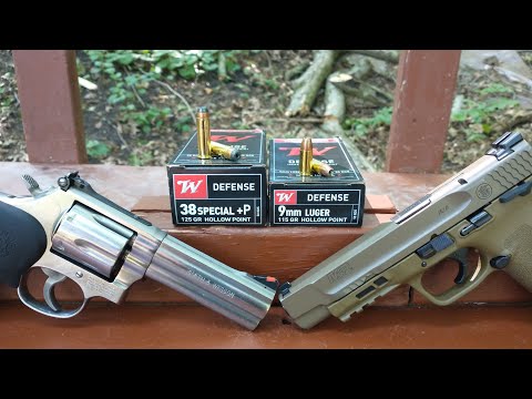 Budget Defense Ammo - 9mm VS .38 Special - Winchester Defense (Winchester USA/White Box)