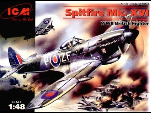 ICM 1/48 Spitfire Mk.XVI..Full Build & Review.