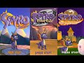 Spyro Trilogy - Complete 337% Walkthrough - All Collectibles (Longplay)