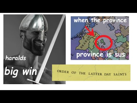 Harald's Triumph Lore VS Harald's Big Win lore (Victoria 2)