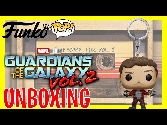 Vídeo relacionado con Funko Pop! Keychain: Marvel - Guardians of The Galaxy 3 - Star-Lord - Guardianes de la Galaxia - Minifigura de Vinilo Coleccionable Llavero Original - Relleno de Calcetines - Idea de Regalo