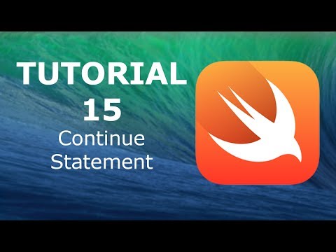 Swift Programming Tutorial 15 Continue Statement