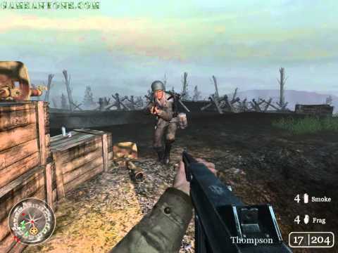 Call of Duty 2 [PC] American Part 26:  The Battle for Hill 400