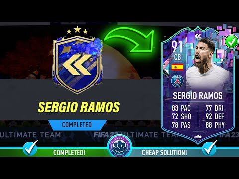 91 Flashback Sergio Ramos SBC Completed - Cheapest Solution & Tips - Fifa 23