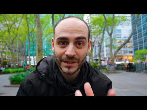 Beating everyone in Street Ping-Pong in New York City