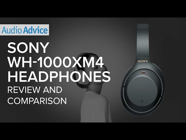 Video of Sony OPEN BOX WH-1000XM4 Wireless Over-Ear Headphones - Black - Excellent Condition