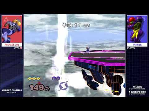 TTL Amateur Bracket #5 Winner's Quarters Average Joe (Sheik) vs Tanner (Samus, Fox)