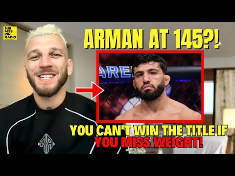 Dan Hooker Roasts Arman Wanting Volk at 145: "Ridiculous...You Can't Win a Title if You Miss Weight"