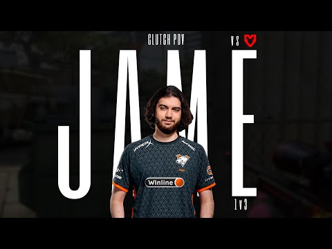 Jame 1v3 CLUTCH vs MOUZ (POV) | IEM Rio Major 2022