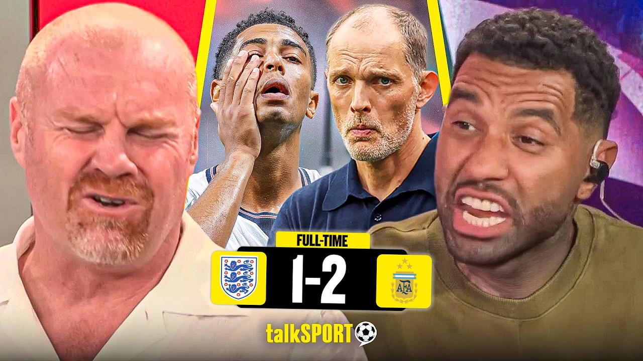 "MADNESS!" Jermaine Pennant & Sean Dyche TEAR APART England's LATE COLLAPSE against Argentina!
