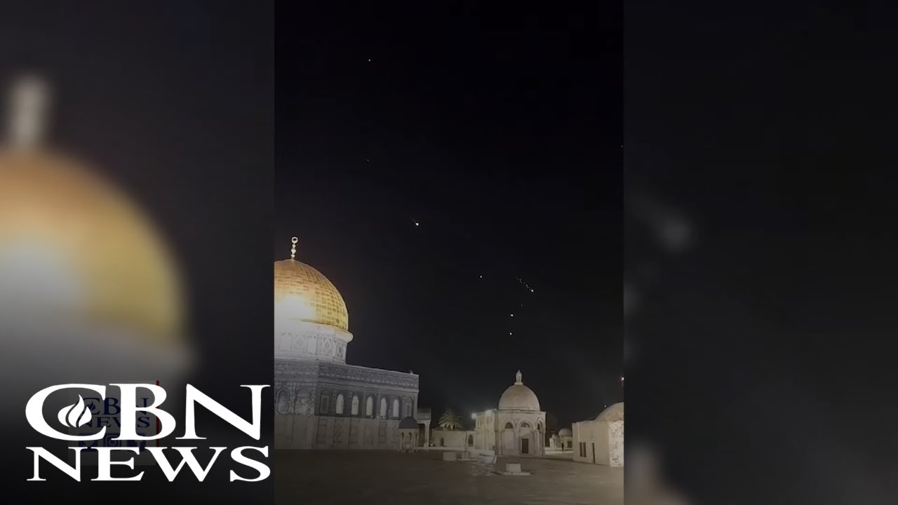 İran İsrailə hücum etdi VİDEO