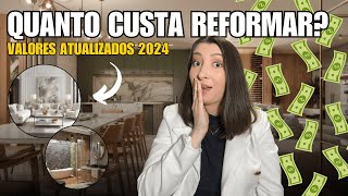 Quanto custa reformar um apartamento? | ATUALIZADO 2024