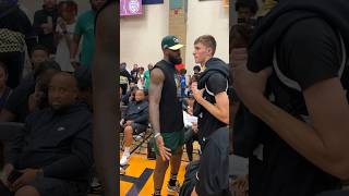 Download lagu LEBRON PULLED UP TO WATCH COOPER FLAGG 🔥 #shorts #basketball #highlights #nba #lebronjames mp3