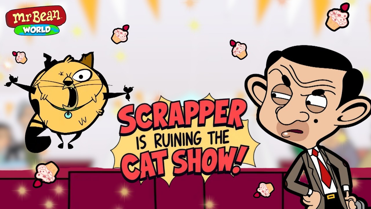 Bean and Scrapper at the Cat Show | Mr Bean Animated Season 3 | Mr Bean World